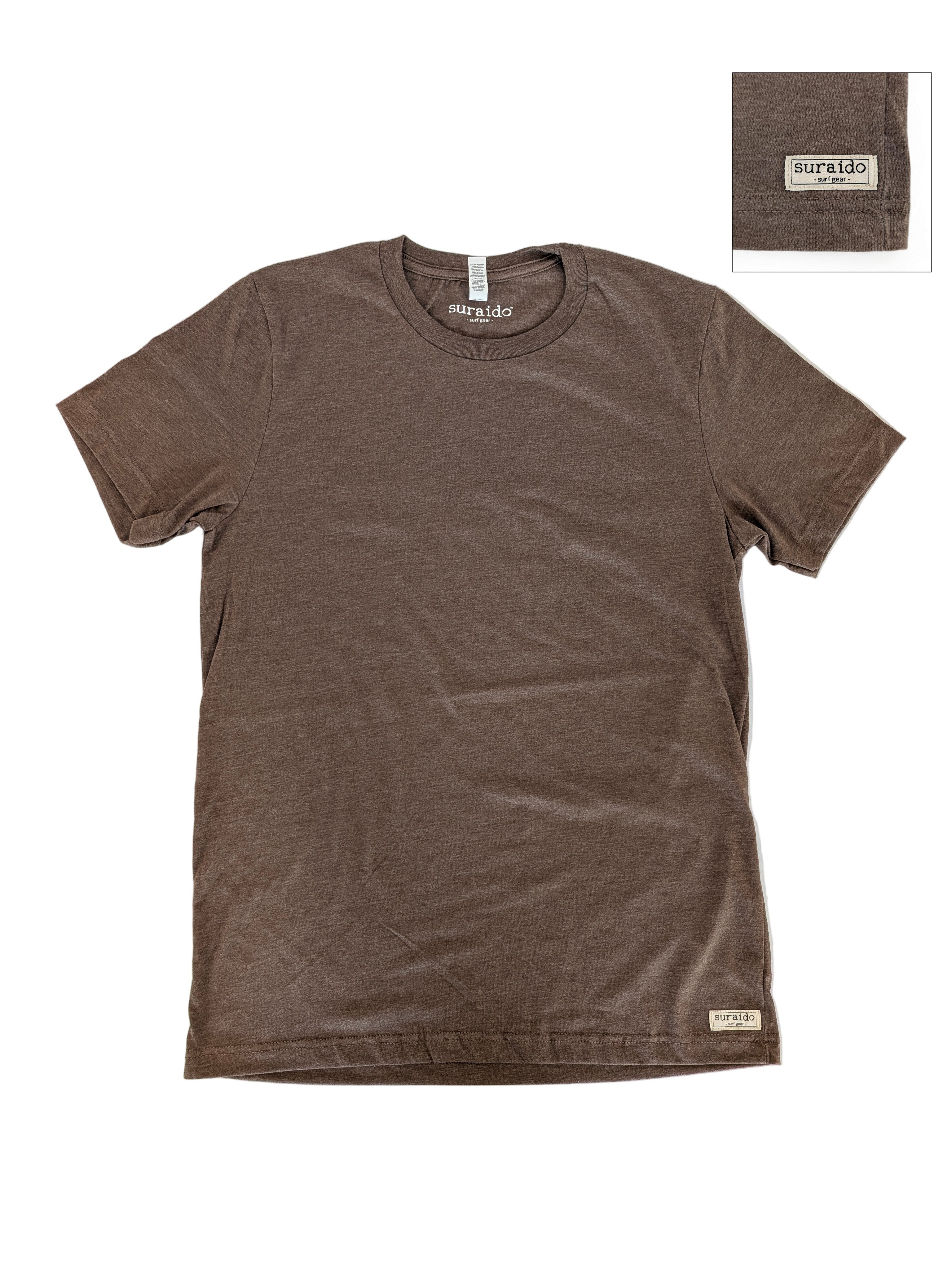 Mens Signature Woven Label Tee – Suraido Surf Gear
